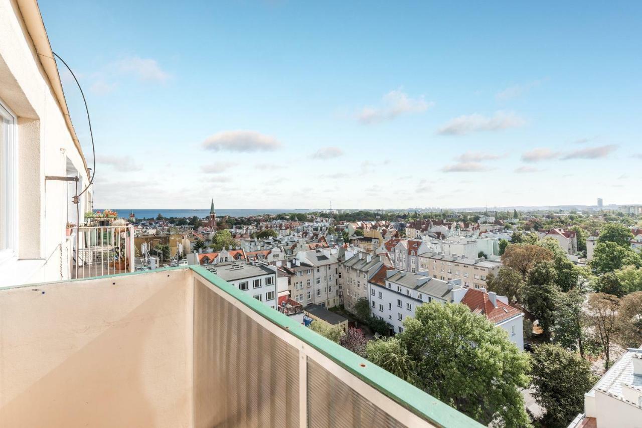 Apartament Z Widokiem Na Morze Sopot Exteriör bild